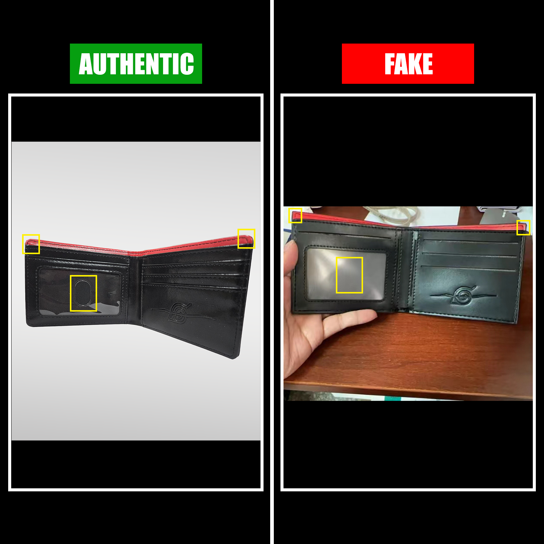 How to Spot a Fake Itachi Wallet - SAVAGEARS X Naruto Shippuden - Authentic vs Fake | SAVAGEARS® Official Online Store