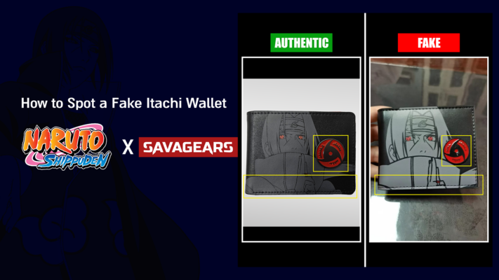 How to Spot a Fake Itachi Wallet - SAVAGEARS X Naruto Shippuden - Authentic vs Fake | SAVAGEARS® Official Online Store