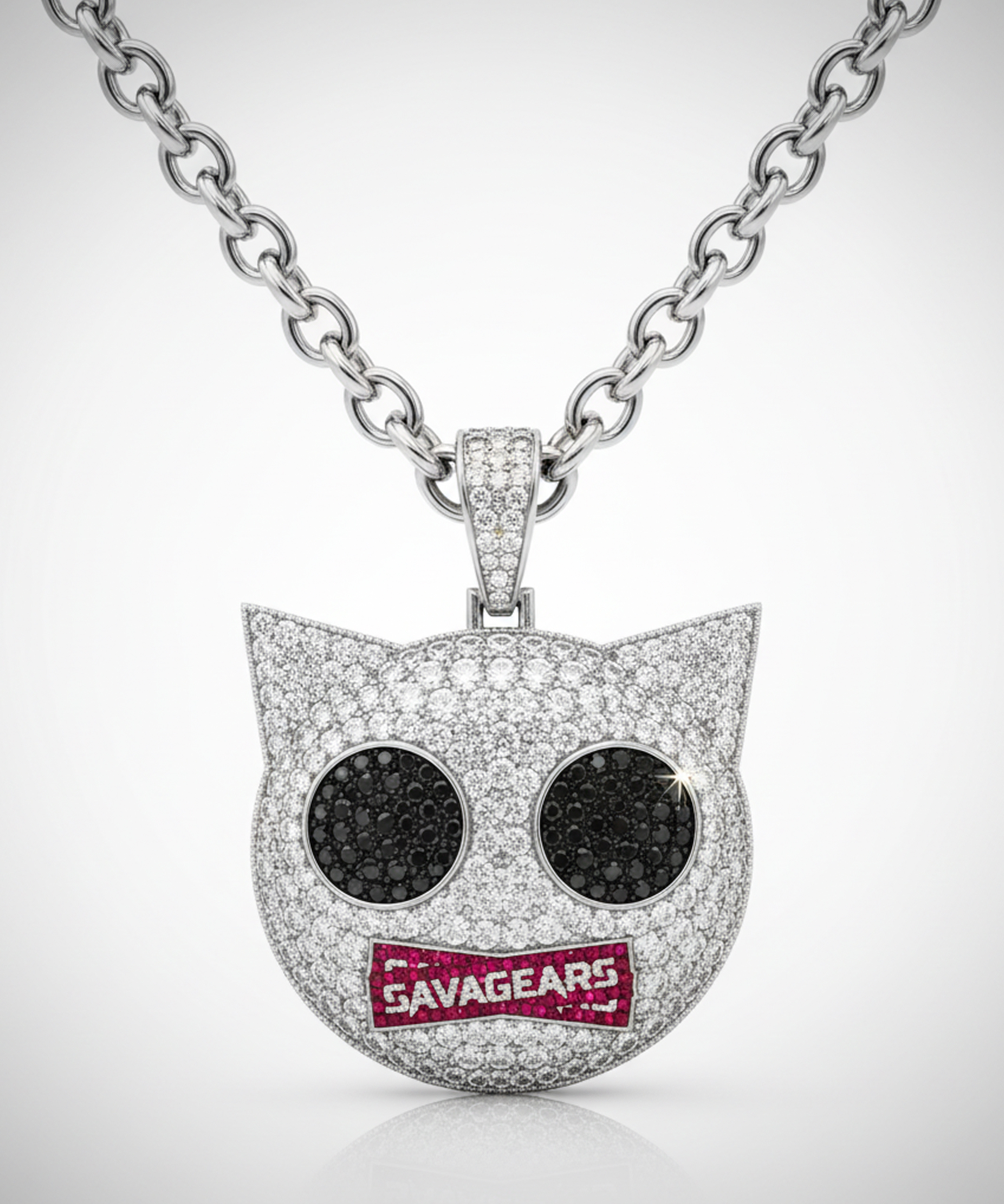 Eclipse Necklace – Platinum PT950 Diamond